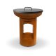 36. Bonfeu Bonbiza Offene rostige Gartenfeuerstelle 8002R