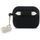 2. Guess Silikon-4G-Charm-Hülle für AirPods Pro 3 – Schwarz