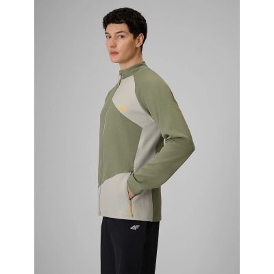 4. Herren-Trekking-Sweatshirt ohne Kapuze, reguläre Passform, Größe 4F 4FRSS26TFSWM0984-44S