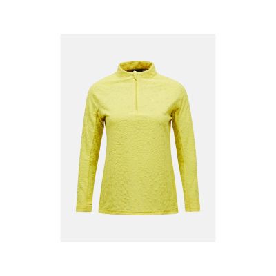 Damen PEAK PERFORMANCE W Discover Midlayer Sweatshirt Gelb