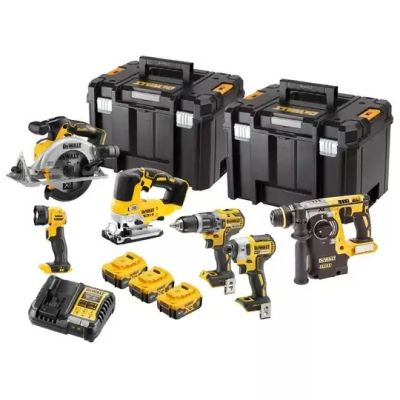 11. DEWALT DCK690P3T 18V Elektrowerkzeug-Kombinationsset
