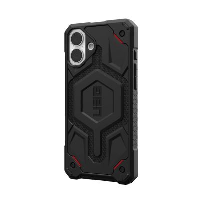 6. UAG Monarch Pro - Schutzhülle für iPhone 16 Plus, kompatibel mit MagSafe (Kevlar, schwarz)