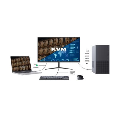 3. JAPANNEXT Monitor 68,5 cm JN-IPS27WQHDR-C65W 16:9 HDMI/DP WQHD