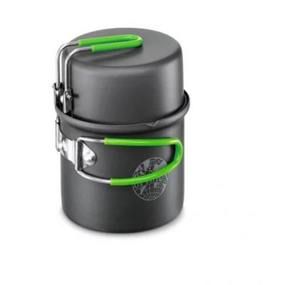 2. Optimus 8020708 Camping-Kochgeschirr-Set 0,6 l Grau