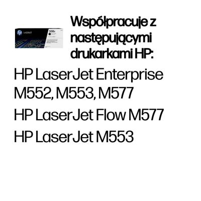 47. Original HP 508X LaserJet-Tonerkartusche mit hoher Kapazität, schwarz