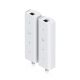 16. Ubiquiti UACC-Retrofit-PoE-2Wire Netzwerk-Sender und -Empfänger Weiß 10, 100 Mbit/s