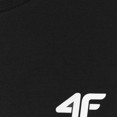 4. Herren Langarmshirt 4F M611 Tiefschwarz 4FWMM00TLONM611 Größe 20S