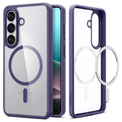 2. Spigen Ultra Hybrid Mag MagSafe Hülle für Samsung Galaxy S26 – Transparent Lila
