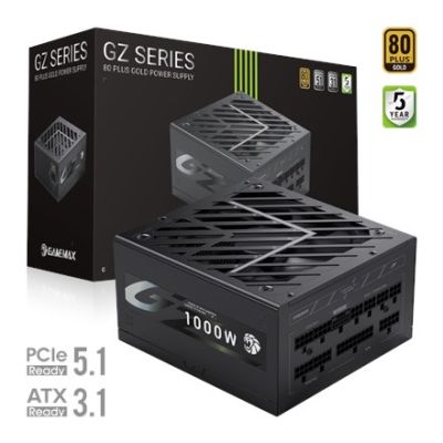 Gamemax Netzteil | GZ 1000G | 1000 W | Gold | Vollmodular
