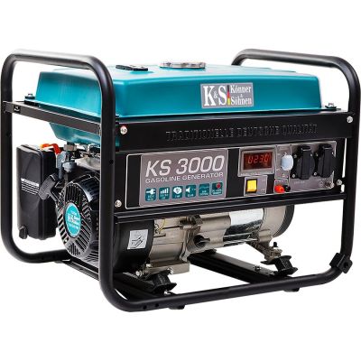 KÖNNER & SÖHNEN BENZIN-GENERATOR 2,6 kW 230 V KS 3000