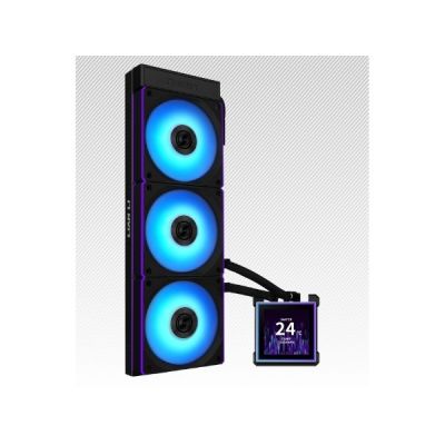 6. Lian Li HydroShift II LCD-S 360 CL Prozessor-Flüssigkeitskühlungs-Kit 12cm Schwarz 1 Stück.