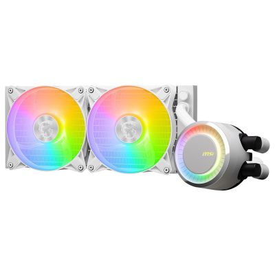 4. MSI MAG CORELIQUID E240 WEISS Wasserkühlung