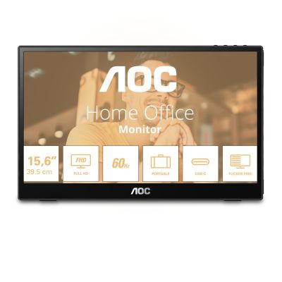 2. AOC 16T3EA Tragbarer Fernseher/Monitor Schwarz 39,6 cm (15,6") 1920 x 1080 px