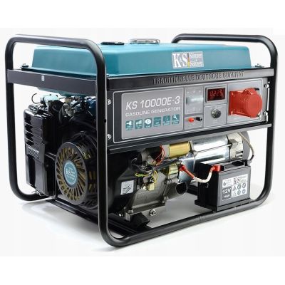 6. KÖNNER & SÖHNEN K&S KS 10000E-3 7,5 kW 230/400 V Benzingenerator