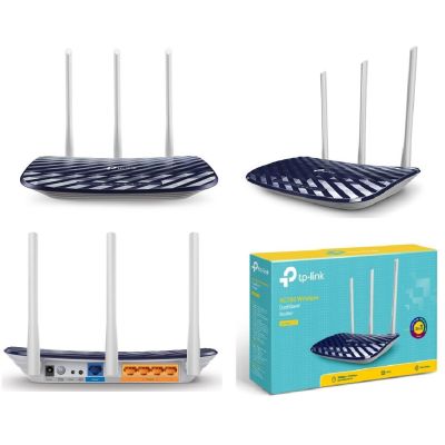 5. TP-Link Archer C20 AC750 V4.0 WLAN-Router Fast Ethernet Dualband (2,4 GHz/5 GHz) Marineblau