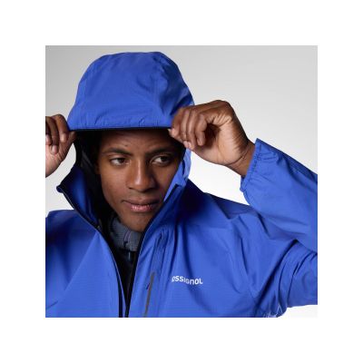 6. ROSSIGNOL M Regendichte 2,5L Shelljacke für Herren Blau