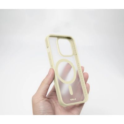 2. LAUT Huex Protect Hülle mit MagSafe für iPhone 14 Plus / 15 Plus - Gelb