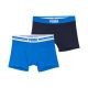 Puma Everyday Boxershorts für Herren mit Logo, 2er-Pack, Blau/Marineblau, 938476 03