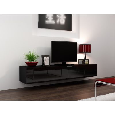 15. TV-Schrank VIGO '180' 30/180/40 schwarz/schwarz-Kombination