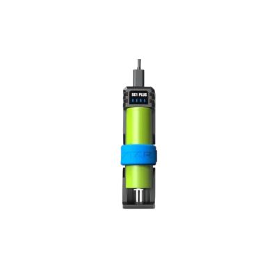 2. XTAR Schnellladegerät 3,7 V/1,2 V USB-C Powerbank - 1 Kanal SC1+
