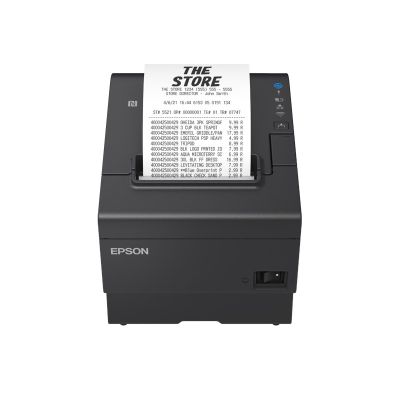 16. Epson TM-T88VII (112): USB, Ethernet, seriell, Netzteil, Schwarz