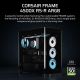 9. Corsair FRAME 4500X RS-R ARGB Midi-Tower-Gehäuse mit Seitenwand aus gehärtetem Glas, Schwarz
