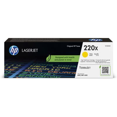 4. Original HP 220X Gelbe LaserJet Tonerkartusche