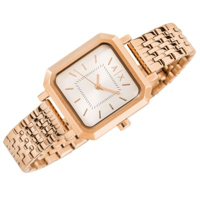 3. Damenuhr + Armband ARMANI EXCHANGE AX7164SET + Box