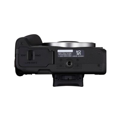 14. Canon EOS R50, Schwarz + RF-S 18-45mm F4.5-6.3 IS STM Kit, spiegellose Kamera, 24,2 MP CMOS, 6000 x 4000 Pixel, Schwarz