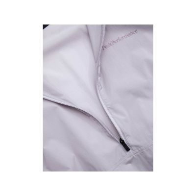 4. PEAK PERFORMANCE W Damen-Windjacke mit halbem Reißverschluss, grau