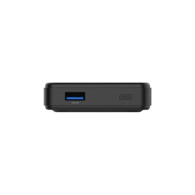 4. Powerbank Wozinsky WLWP-10KA0Y3S 22,5W PD Qi2 10000 mAh, mit Ständer, 1x USB-A, 1x USB-C - schwarz