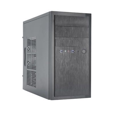 5. Chieftec HT-01B-350GPB Midi-Tower-Computer-Sicherheits- und Halterungssystem, Schwarz, 350 W