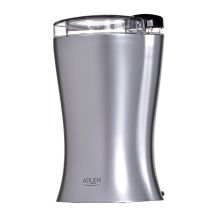 Kaffeemühle Adler AD 443 (150 W; Schlagmahlwerk; silber)
