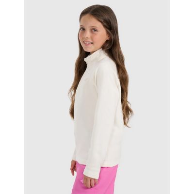 4. Thermounterwäsche aus Fleece für Mädchen (Oberteil) 4F 4FJRAW25UFLEF070-11S