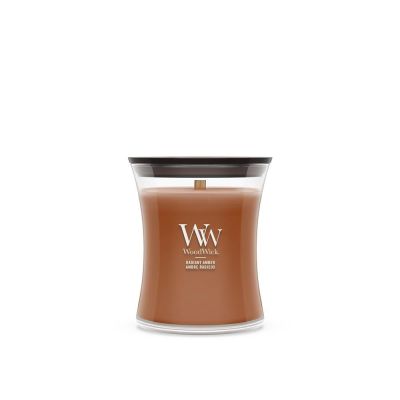 RADIANT AMBER WOODWICK Mittlere Kerze