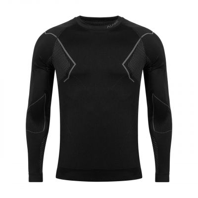 2. Alpinus Active Base Layer Thermoaktives T-Shirt Schwarz und Grau M GT43189