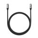 5. Satechi USB4 V2 Pro Kabel USB4 Gen 4x2 1,2 m USB-C 120 Gbit/s 240 W Silber, Schwarz