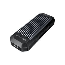 GRAUGEAR G-M202-AC-10G Festplattengehäuse SSD-Gehäuse Schwarz M.2