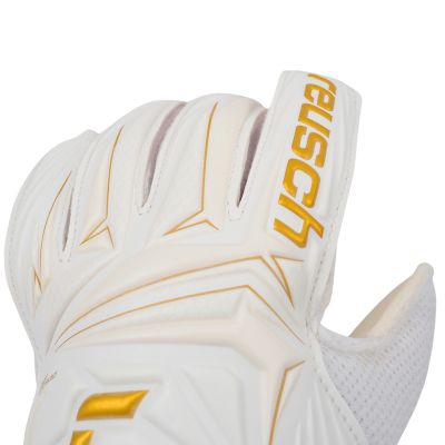 5. Reusch Attrakt AB1 Solid Junior Torwarthandschuhe weiß 5672003 1130
