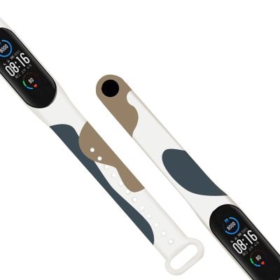 3. Strap Moro band für Xiaomi Mi Band 3 / 4 silikon strap uhr armband muster 12