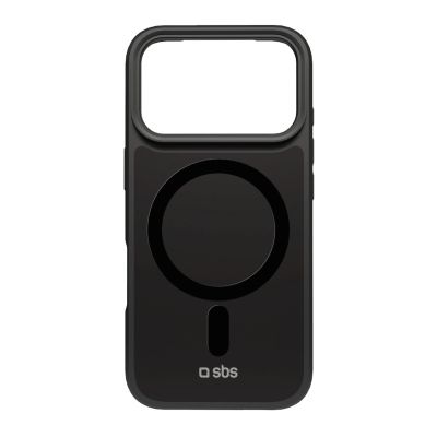 SBS Full Active Mag Case mit D3O-Technologie für iPhone 17 Pro Max – Schwarz