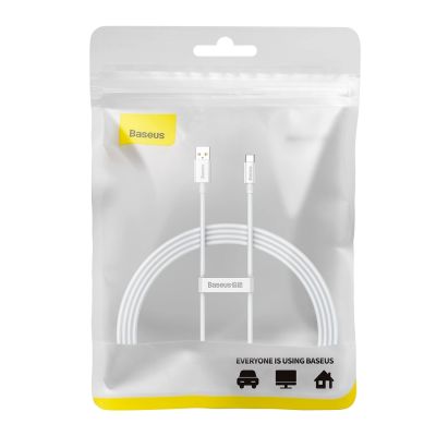 11. Baseus Superior Series USB-A-auf-USB-C-Kabel (100 W, 1,5 m, Weiß)
