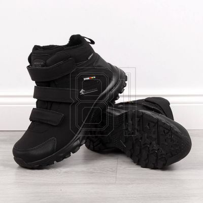 2. American Club M AM855 isolierte Trekkingschuhe schwarz