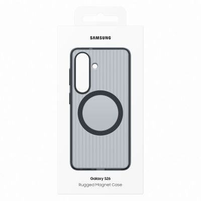 6. Robuste Samsung Magnet Case für Samsung Galaxy S26, MagSafe-kompatibel – Schwarz