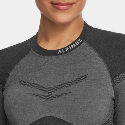 33. Alpinus Pro Miyabi Edition Thermoshirt grau W GT43230