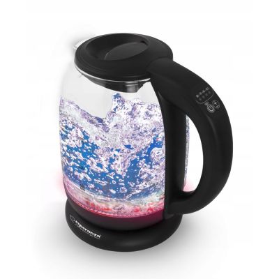 7. Esperanza LOIRE EKK027 Wasserkocher (2200W 1,7l; schwarz)