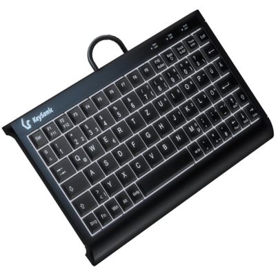 KeySonic KSK-3011ELC (DE) Tastatur Home USB QWERTZ Deutsch Schwarz