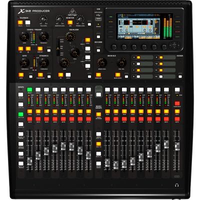 6. Behringer X32 Producer Audiomixer, 40 Kanäle, 10–22.000 Hz, Schwarz