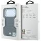8. BMW-Logo-zentrierte MagSafe-Hülle für iPhone 17 Pro / 18 Pro – Grau