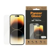 PanzerGlass Classic Fit antibakterielles Glas für iPhone 14 Pro